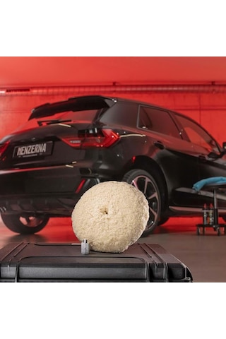 Menzerna Krater Kuzu Yünü Polisaj Keçe 220mm/9'