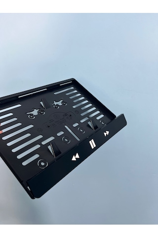 Play Pause Pleksi Motor Plakalığı