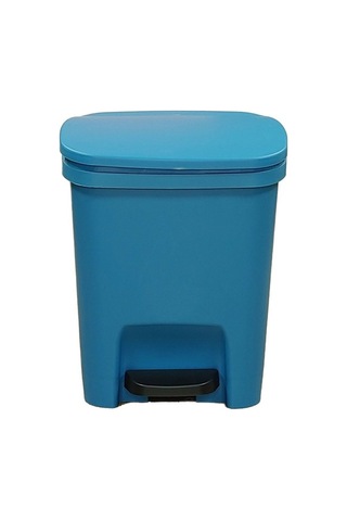 Dancemonkey 10l Kapaklı Yarık Mutfak Tuvalet Çöp Kutusu - Açık Mavi Açık Mavi