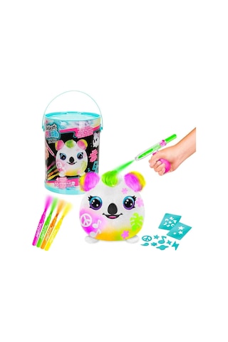 45523 Airbrush Peluş Neon Boyama Seti -sunman Diğer