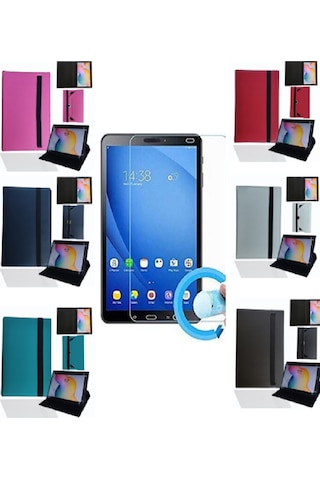 Alcatel 10 2020 10.1" Uyumlu Tablet Kılıfı Ve Nano Ekran Koruyucu