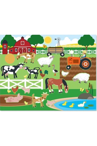 Melissa & Doug Tak Çıkar Çıkartma Kitabı - Hayvanlar