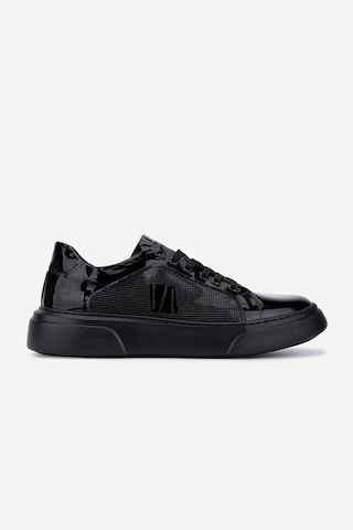 Valmenti Erkek Hakiki Deri Siyah Rugan Sneakers & Spor Ayakkabı 1163 2027 Erk Ayk Sk25-26 Sıyah Rgn Siyah1