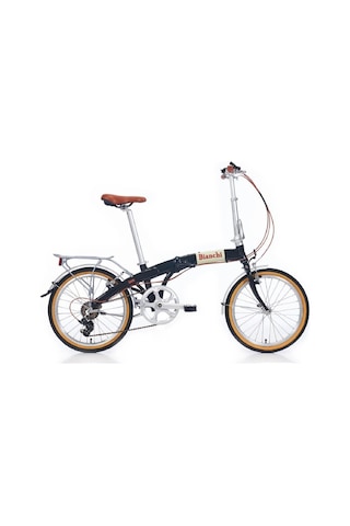 Bianchi Vintage Katlanır Bisiklet Siyah 7v Siyah