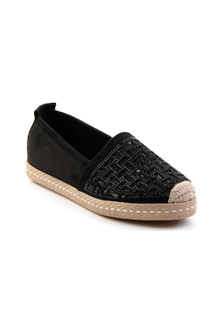 Bambi Siyah Kadın Espadril K01117090802 Siyah