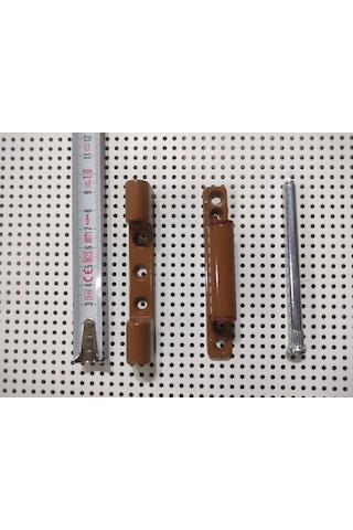Pvc Pimapen Kapı Pencere Menteşesi 9 Cm Metal 90 Mm Kahverengi 1 Adet