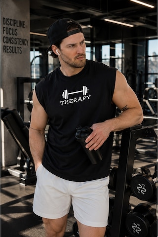 Urbantrendstore Baskılı Unisex Erkek Pamuklu Antrenman Sporcu Atleti Oversize Kolsuz T-shirt Atlet Sporcu, Basketbol, Fitness, Jogging Fitness Spor Atlet Trend Atlet Gym Atlet Rahat Kalıp Salaş Atlet Siyah