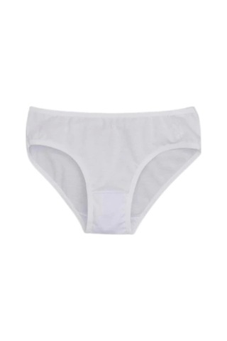 U.S. Polo Assn. U.s. Polo Kız Çocuk Slip Külot 1675 Beyaz Beyaz
