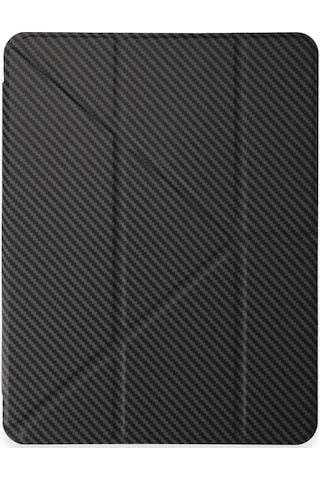 Cosmotex Newface iPad Uyumlu Pro 11 2024 Kılıf Color Karbon Tablet Kılıfı - Koyu Gri