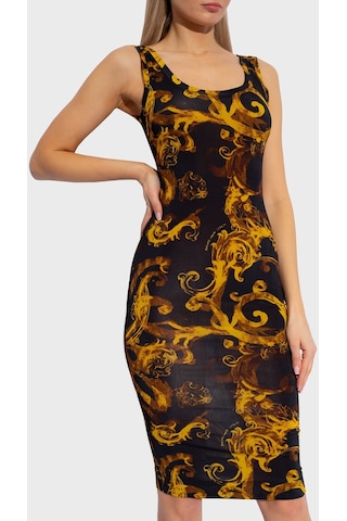 Versace Jeans Couture Bayan Elbise 76hao9b6 Js291 G89 Siyah-gold Siyah - Altın