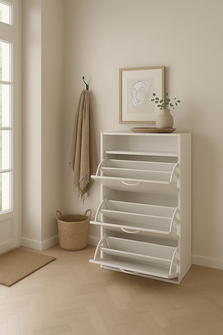 Nirvana Antre Ayakkabılık- Beyaz Beyaz