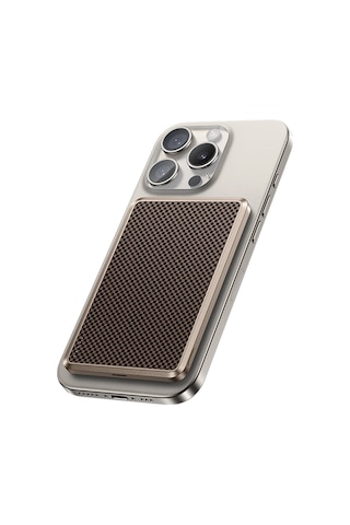 Benks Mp15 Armorgo M-safe Şarj Özellikli Armortint Serisi Aramid Fiber Powerbank 15w 5000mah Gold