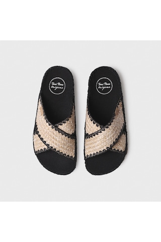 Terlik Kadın Berta-ıp Toni Pons Black Black Siyah