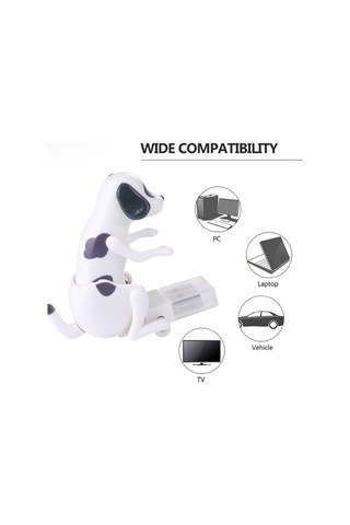 Taşınabilir Mini Sevimli Pc Usb Flash Sürücü Komik Çırpınan Köpek Haylaz Köpek U Disk Ofis Çalışanı İçin Basıncı Azaltan Oyuncak