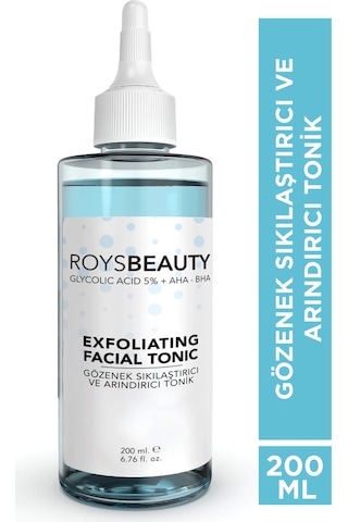 Roys Beauty Gözenek Sıkılaştırıcı ve Arındırıcı Tonik 200 ML