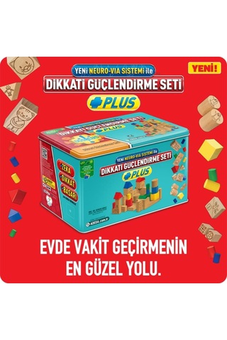 Adeda Dikkati Güçlendirme Seti Plus 5 Yaş