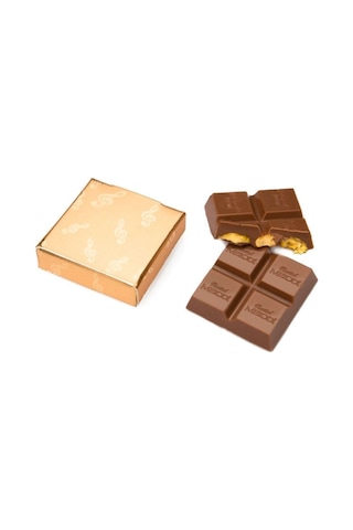 Melodi Altın Nota Antep Fıstıklı Çikolata 500 G