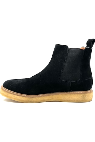 Lufian 112230248 Justın Casual Erkek Deri Bot Siyah