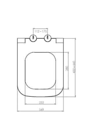 Nkp Forte Duroplast Yavaş Kapanan Klozet Kapağı - Nkp0412