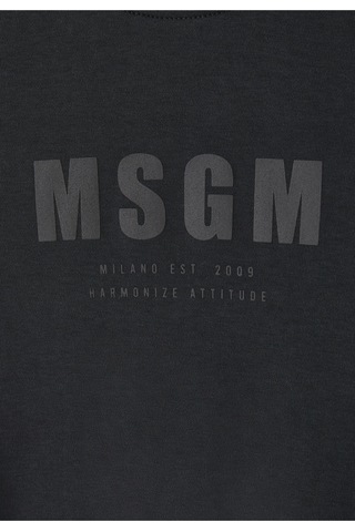 Msgm Çocuklar Için Rahat Sweatshirt Siyah