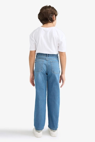 Defacto Erkek Çocuk Straight Fit Düz Paça Jean Pantolon F0455a825aunm28 Mavi