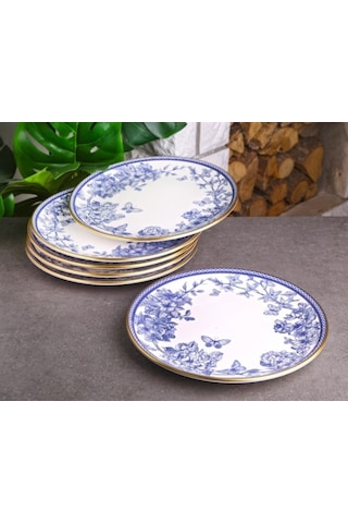Seramikci Spring Time 6 Lı Servis Tabağı
