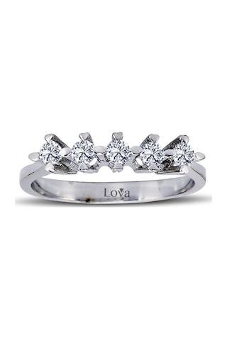 Lova G Renk 0,33 Karat Pırlanta Beştaş Yüzük - 1070073
