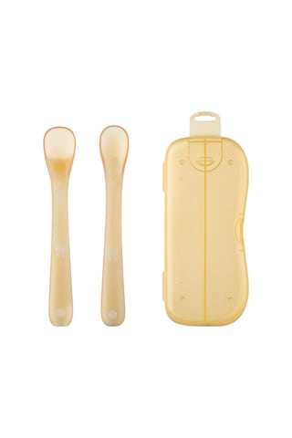 Sones Bebek Silikon Kaşık Bebek Silikon Beslenme Kaşığı Yumuşak Çocuk Sofra Takımı, Özellikler: Kutulu