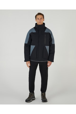 Skechers M Outerwear Padded Jacket Erkek Siyah Mont S242035-001 Siyah