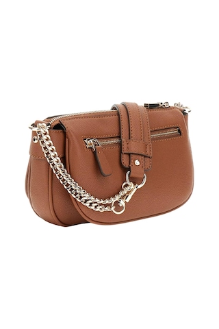 Guess Fedora Omuz Çanta Bg951917 Cognac Taba