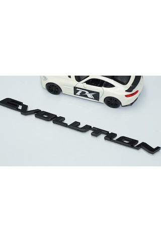 Dk Tuning Lancer Evolution Siyah Bagaj Yazı Logo Mitsubishi İle U