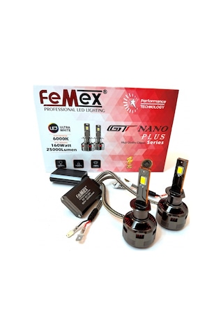 H1 Led Xenon Led Headlight Femex Gt Nano Plus Csp