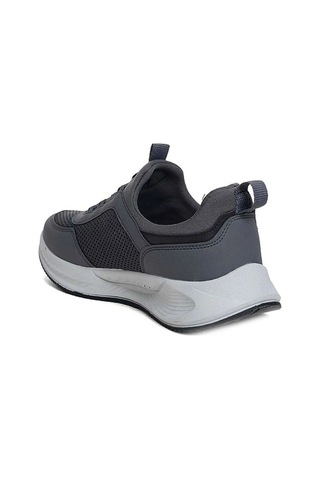 Acropol 137-26 Anorak Slip On Anatomik Erkek Sneaker Füme Siyah Füme