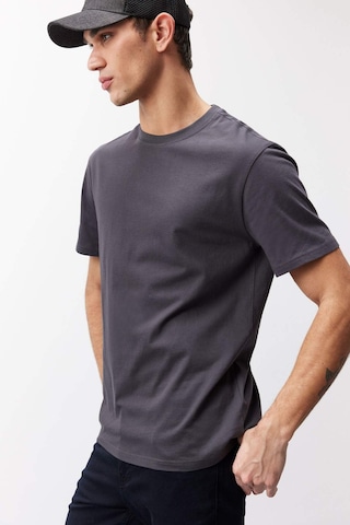 DeFacto %100 Pamuk New Regular Fit Bisiklet Yaka Basic Düz Kısa Kollu Tişört V7699AZ25SPAR214