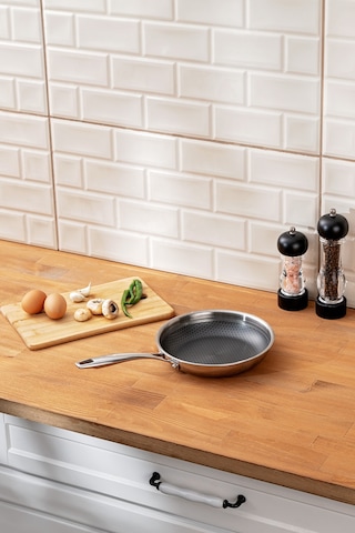 Emsan Pro Tri Ply Tava 20 Cm Gümüş