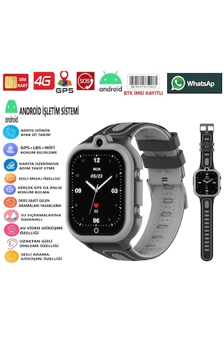 Wonlex KT29 Pro 2024 4G Sim Kartlı Çocuk Saati (Distribütör Garantili)