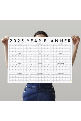 2027 Yıllık Planlayıcı Duvar Takvimi 2027 Takvim
