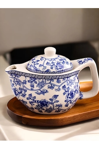 Dominado 350ml Metal Süzgeçli Demlik 165920573 Açık Mavi