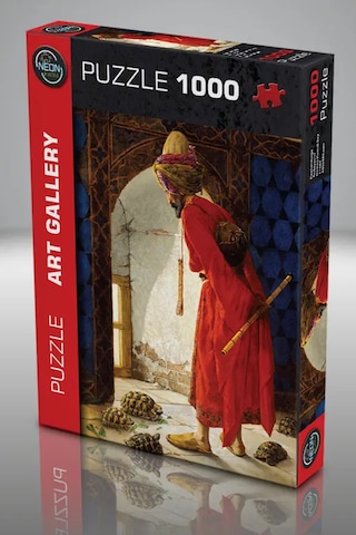 Puzzle 1000 Parça Puzzle Kaplumbağa Terbiyecisi