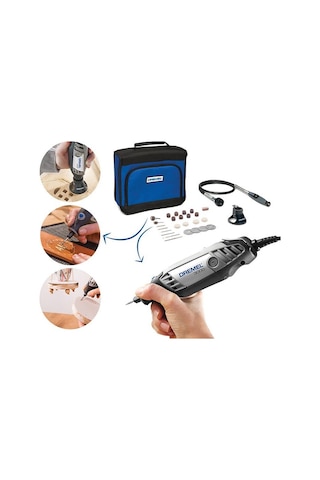 Dremel 3000-2/25 25 + 2 Aksesuar Çok Amaçlı El Motoru - F0133000HC