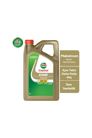 Castrol Edge 5W-30 LL Tam Sentetik Motor Yağı 5 L Castrol Edge 5W-30 LL Tam Sentetik Motor Yağı 5 L