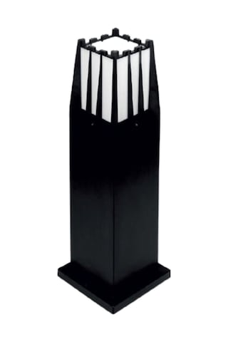 Zita Bahçe Aydınlatma Mini Ultra Kale 70cm Bahçe Yol Aydınlatması Dış Mekan Bahçe Lambası E27 Ip54 Çok Renkli
