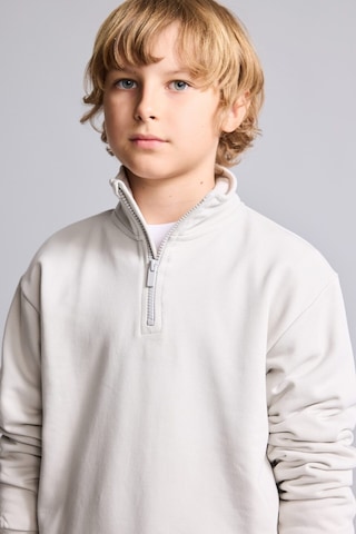 Defacto Oversize Yarım Fermuarlı Dik Yaka Sweatshirt Erkek Çocuk H7132a826augr294 Gri-gr294