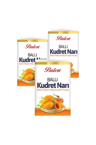 Balen Ballı Kudret Narı Macunu 3 x 210 G