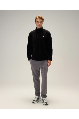Ellesse 6wm1023-bk Erkek Yarım Fermuarlı Polar Siyah