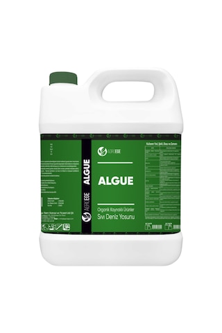 Agroege İthal Sıvı Deniz Yosunu Algue Gübre 5 LT