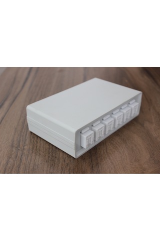 6 Port Pacth Panel Kutu