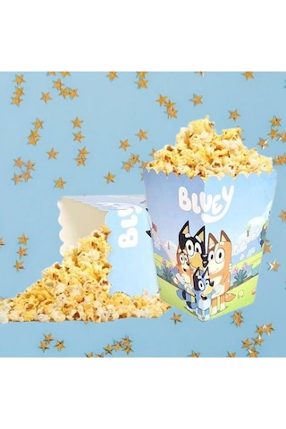 Mısır Kutusu Pop Corn 8 Li Bluey Temalı