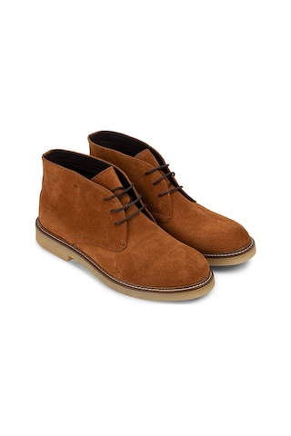 Deery Hakiki Süet Tarçın Rengi Erkek Bot - 01295mtrnc01 Tarçın