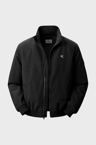 Calvin Klein Su Geçirmez Logolu Regular Fit Mont Lv04rg500gub1 Erkek Mont Lv04rg500g Ub1 Siyah